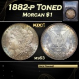 PCGS 1882-p Morgan Dollar 1 ms63 PCGS