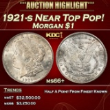 1921-s Morgan Dollar Near Top Pop! $1 ms66+ SEGS