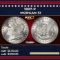 1897-p Morgan Dollar $1 ms66+ SEGS