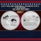 Lucy Pulling Football Peanuts Style - 1 oz Silver Round Round