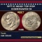 1977-d Eisenhower Dollar Near Top Pop $1 ms66 SEGS