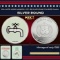 2024 Water Works Monopoly 1oz .999 Silver Round Colorized Samoa Round