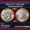 1976-d Ty 1 Eisenhower Dollar TOP POP! $1 ms67+ SEGS