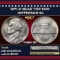 1971-p Jefferson Nickel Near Top Pop 5c ms66+ 5fs SEGS