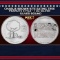Charlie Brown Kite Eating Tree Peanuts Style - 1 oz Silver Round Round