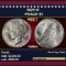 1927-p Peace Dollar $1 Grades ms64+