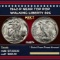 1942-p Walking Liberty Half Dollar Near Top Pop 50c ms67+ SEGS