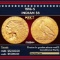1916-s Gold Indian Half Eagle $5 ms64+ USCG