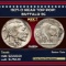 1927-d Buffalo Nickel Near Top Pop! 5c ms65+ SEGS