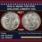 1936-d Walking Liberty Half Dollar Near Top Pop 50c ms66+ SEGS