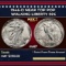 1946-d Walking Liberty Half Dollar Near Top Pop 50c ms67 SEGS
