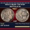 1926-p Buffalo Nickel Near Top Pop 5c ms67 SEGS