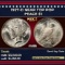 1927-d Peace Dollar Near Top Pop $1 ms66 SEGS