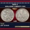 1920-s Walking Liberty Half Dollar 50c au58 SEGS