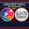 Snoopy Surfing Peanuts Colorized Style - 1 oz Silver Round Round