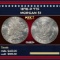 1878-p 7tf Morgan Dollar $1 Grades ms63+