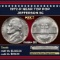 1972-p Jefferson Nickel Near Top Pop 5c ms66+ 5fs SEGS