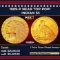1909-p Gold Indian Half Eagle Near Top Pop! $5 ms65+ USCG
