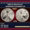 2001-d Buffalo Modern Commem Dollar $1 ms70 SEGS