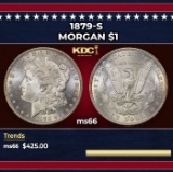 1879-s Morgan Dollar $1 Grades ms66