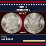 1885-o Morgan Dollar $1 Grades ms66