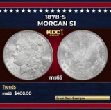 1878-s Morgan Dollar $1 Grades ms65