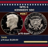 1973-s Proof Kennedy Half Dollar 50c pr70 dcam SEGS