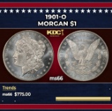 1901-o Morgan Dollar $1 Grades ms66