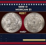 1899-o Morgan Dollar $1 Grades ms62+