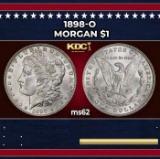 1898-o Morgan Dollar $1 Grades ms62