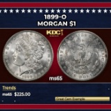 1899-o Morgan Dollar $1 Grades ms65