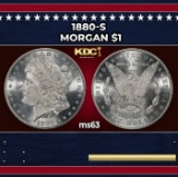 1880-s Morgan Dollar $1 Grades ms63