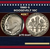 1980-s Proof Roosevelt Dime 10c pr70 dcam SEGS