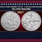 Gun & Rod (Deer) Style - 1 oz Silver Round Round