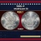 1885-p Morgan Dollar $1 Grades ms62+
