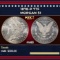 1878-p 7tf Morgan Dollar $1 Grades ms63