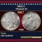 1923-s Peace Dollar $1 ms65 SEGS