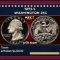 1973-s Proof Washington Quarter 25c pr70 dcam SEGS