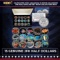 Saltwater Fish Aquarium 15 Piece Colorized JFK Half Dollar Set with Collectors Box Other Toy