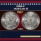 1889-p Morgan Dollar $1 Grades ms62+