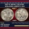 1937-p Walking Liberty Half Dollar Near Top Pop 50c ms67+ SEGS