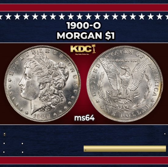 1900-o Morgan Dollar $1 Grades ms64