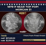 1879-p Morgan Dollar Near Top Pop! $1 ms66+ SEGS