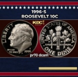 1996-s Proof Roosevelt Dime 10c pr70 dcam SEGS