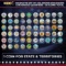 1999-2009 Complete Set of Colorized Enhanced Statehood Quarters - 56 Coins Total Other Toy