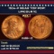 1924-p Lincoln Cent Near Top Pop! 1c ms66+ rd SEGS