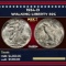 1934-d Walking Liberty Half Dollar 50c ms65+ SEGS
