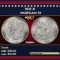 1921-p Morgan Dollar $1 Grades ms64+