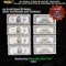 4x Small Sized $5 Notes 1934/1953 Silver Certificates & 1953/1963 $5 US Notes Grades VF/XF