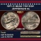 1971-d Jefferson Nickel Near Top Pop 5c ms66+ 5fs SEGS